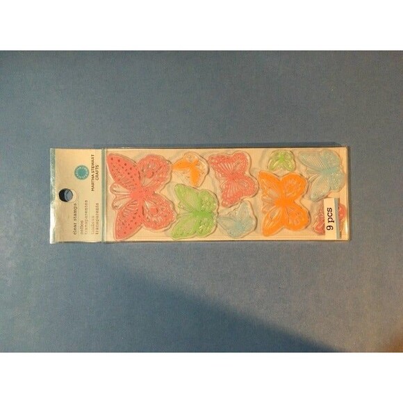 Martha Stewart Other - Martha Stewart Clear Stamps Butterflies